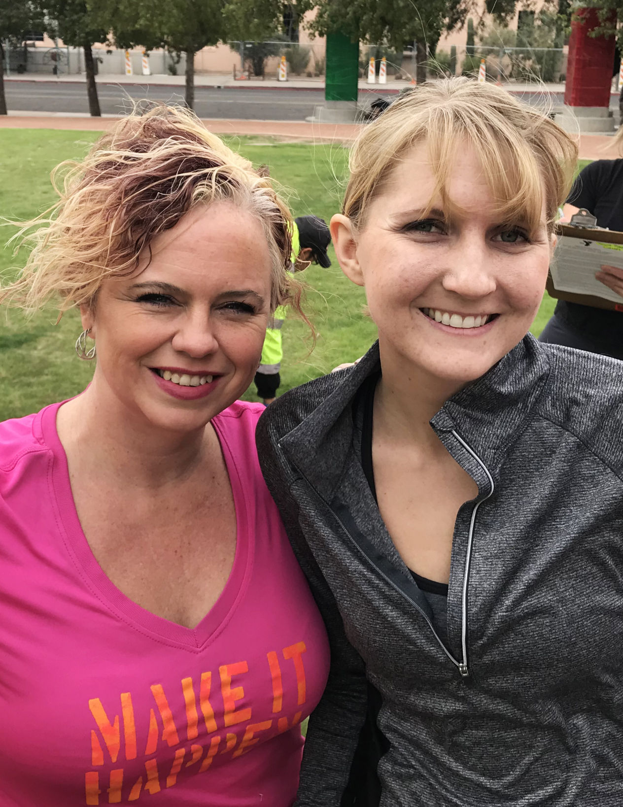 Angela and Johanna